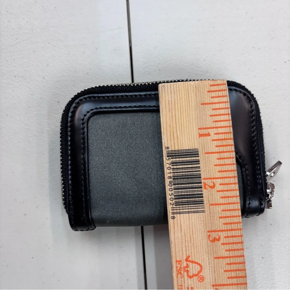Aaron Irvin Design Group Small Leather/Nylon Wallet